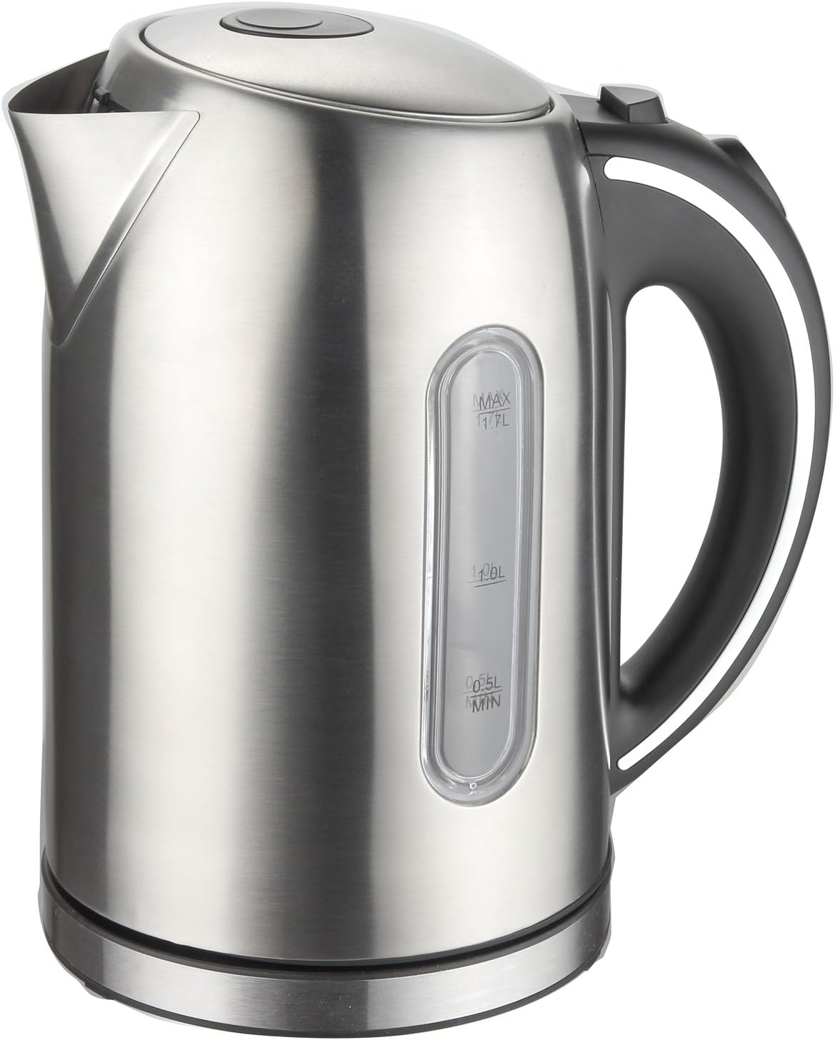 MegaChef Silver Electric Kettle, 1.7L