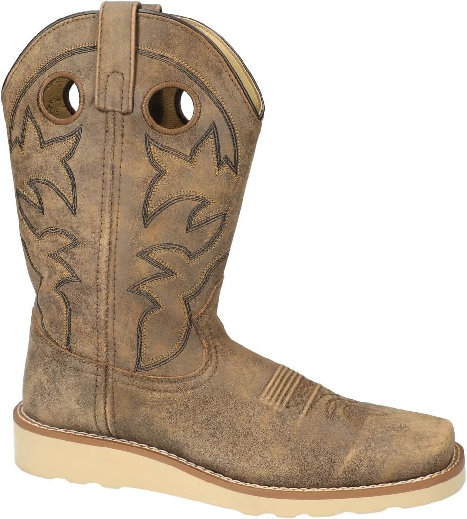 Smoky Mountain Western Boots Mens Branson Square Toe Pull On 4200