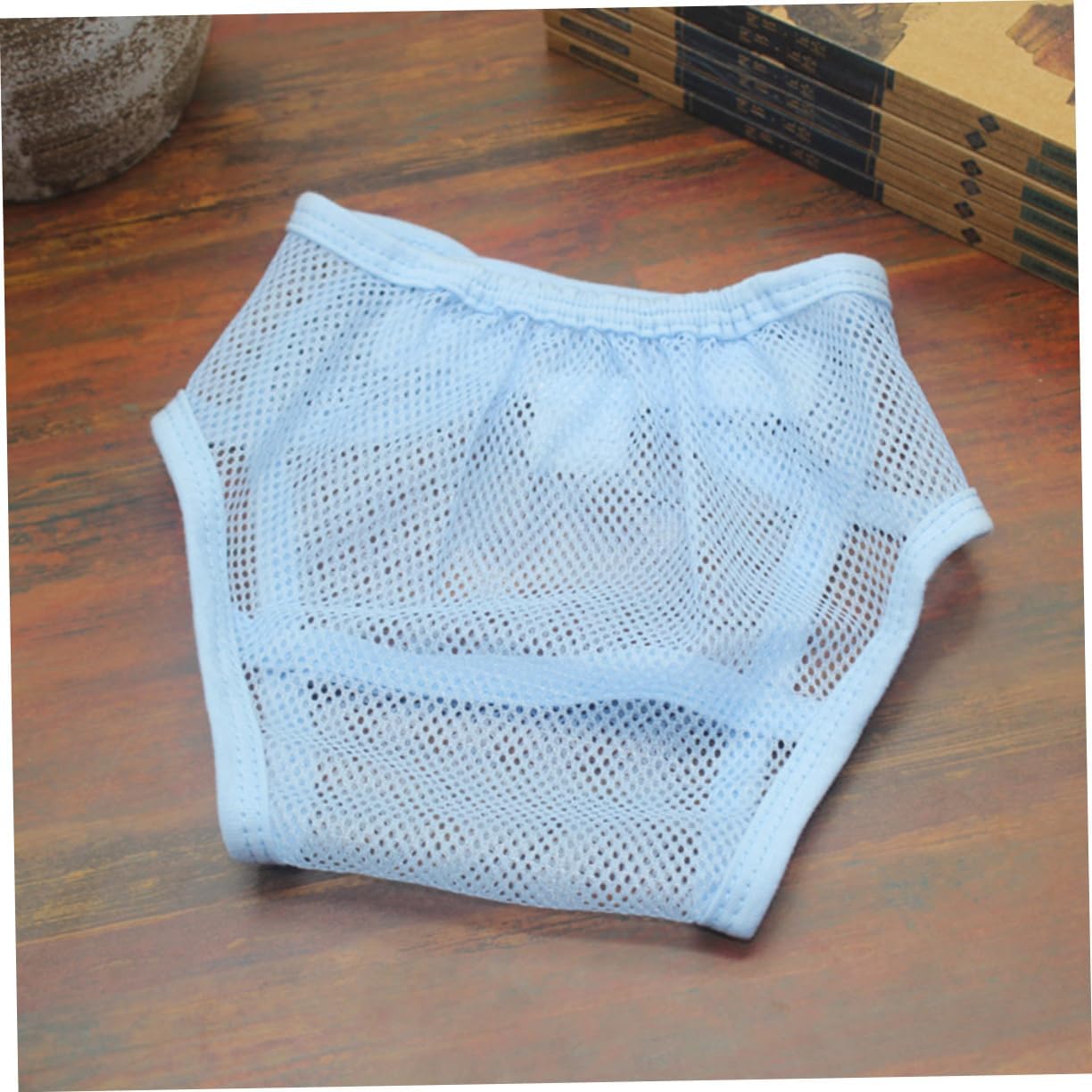 Totority 3pcs Training Pants Summer Washable Potty Underwears for Toddlers Reusable Diapers Breathable Net Design Pink