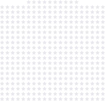 LiteMark Durable Star Stickers, Gloss Vinyl, White, 1 in, 390 Pack