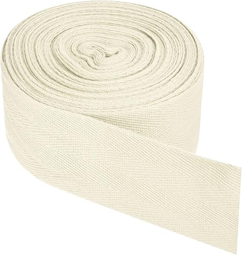 Vista 145 de PATIKIL Cinta de Sarga de Algodón de 3/4 Pulgada 50 Yardas Cinta de Algodón Cinta al Bies de Encuadernación Ribete de Cinta de Espiga para Costura