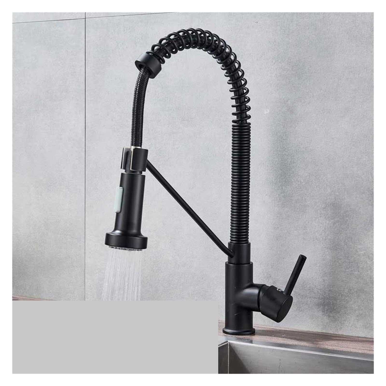 Robinet mitigeur de cuisine extractible pour simplifier la vaisselle et la cuisine