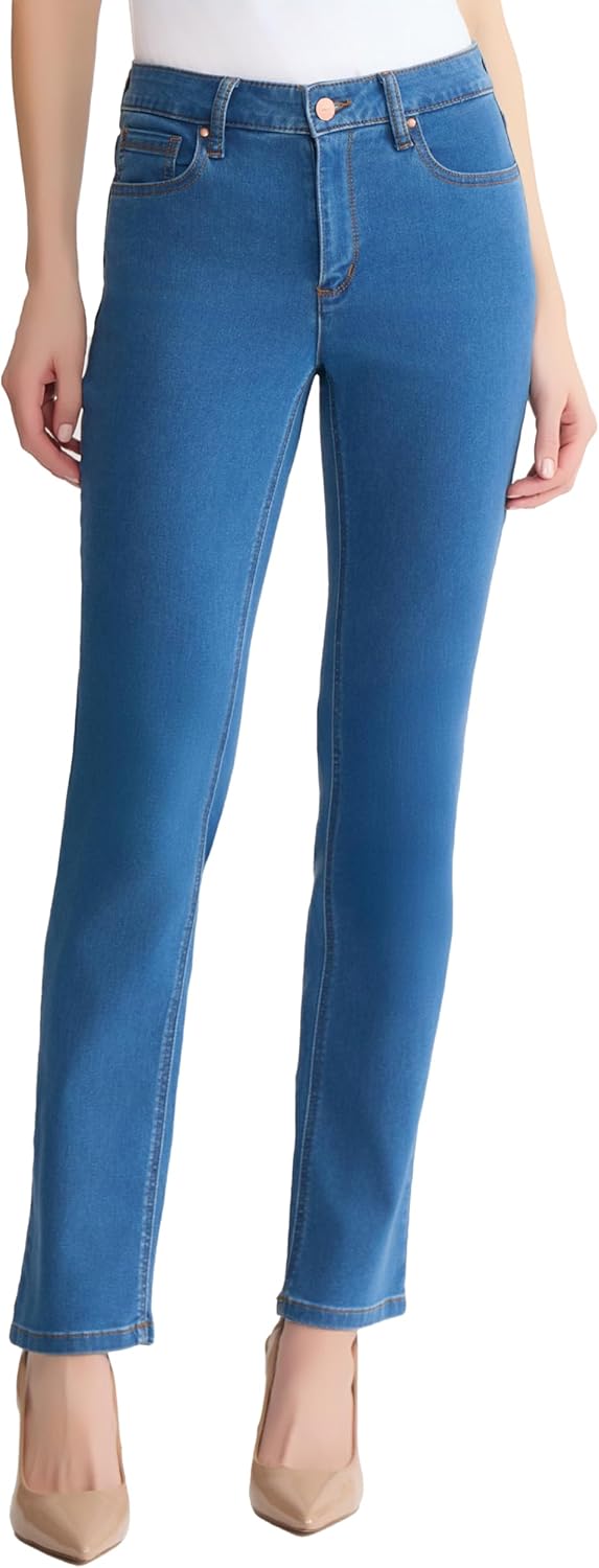 Jones New York Women's Lexington Straight-Leg Jean