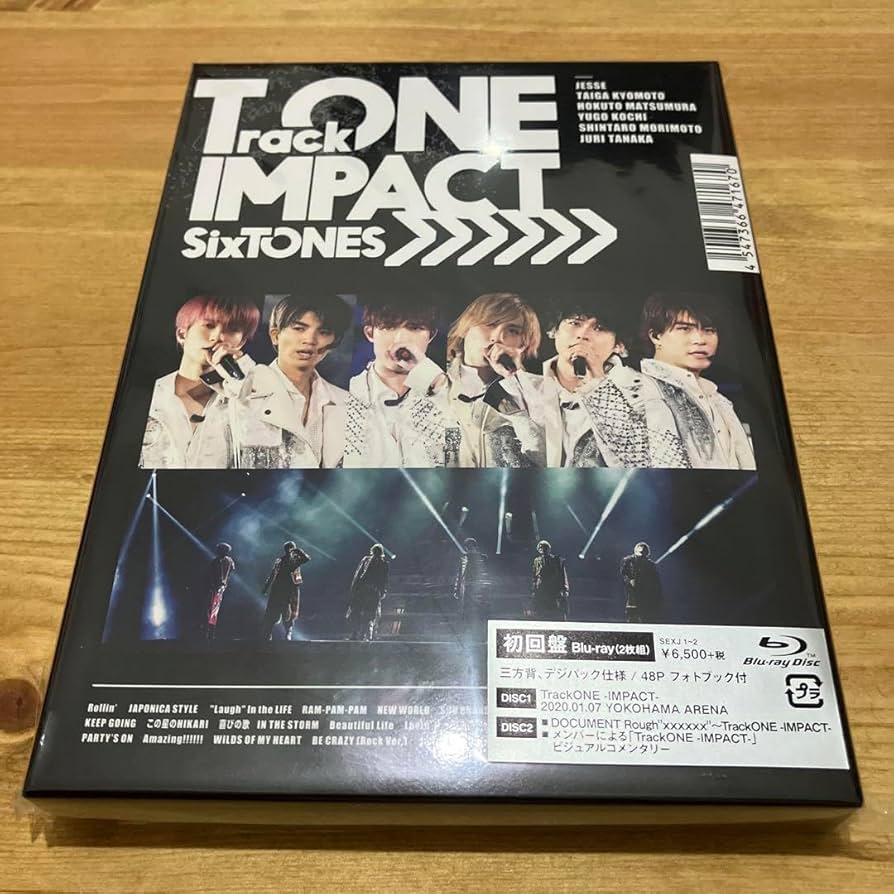 Amazon.co.jp: SixTONES TrackONE IM T Blu-ray 初回盤