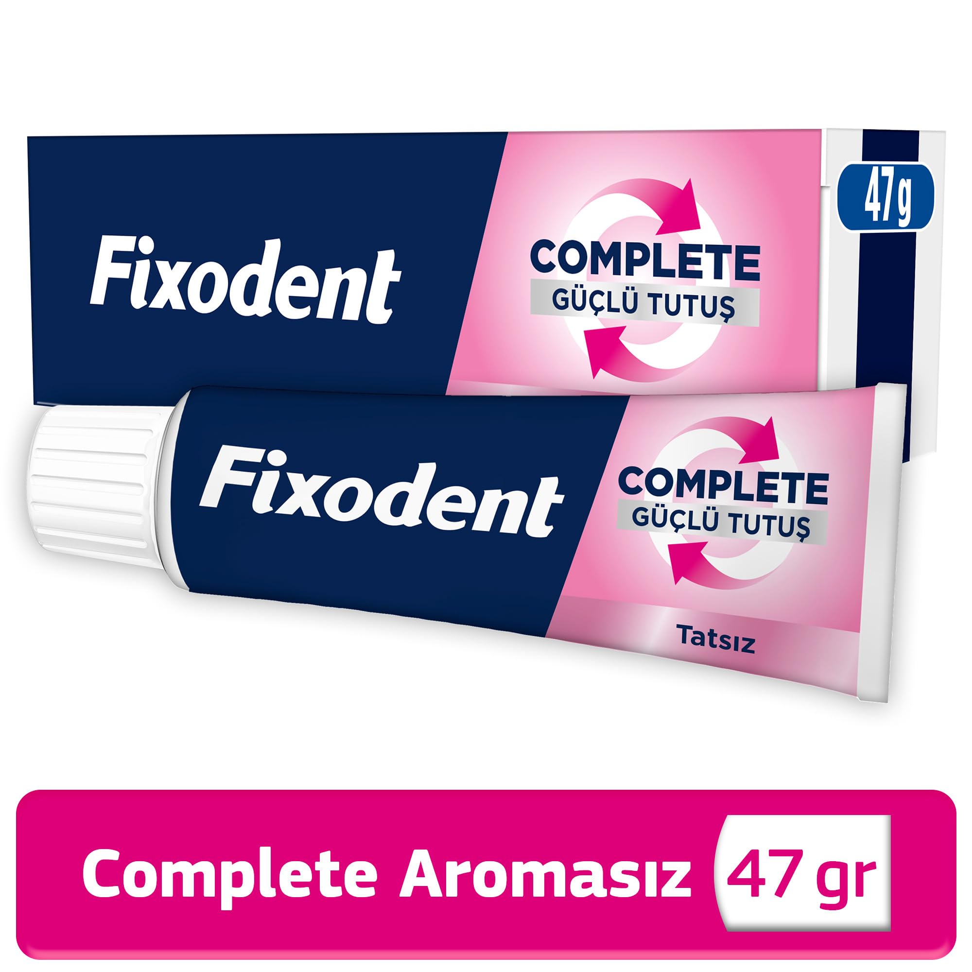 Fixodent Complete Tatsız Diş Protezi Yapıştırıcı Krem 47 g