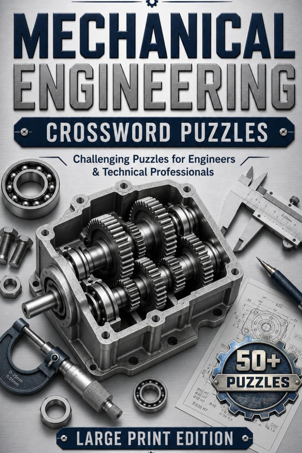 Mechanical Engineering Crossword Puzzles: Large Print Crossword Puzzles for Engineers and Technical Professionals about Mechanics, Manufacturing, ... Solutions (Everyday Heroes Puzzle Collection)