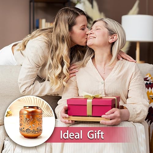 Miniatura 6 de Paquete de 2 faroles colgantes solares de mariposa para exteriores, impermeables, luces solares LED, faroles decorativos de metal para jardín,