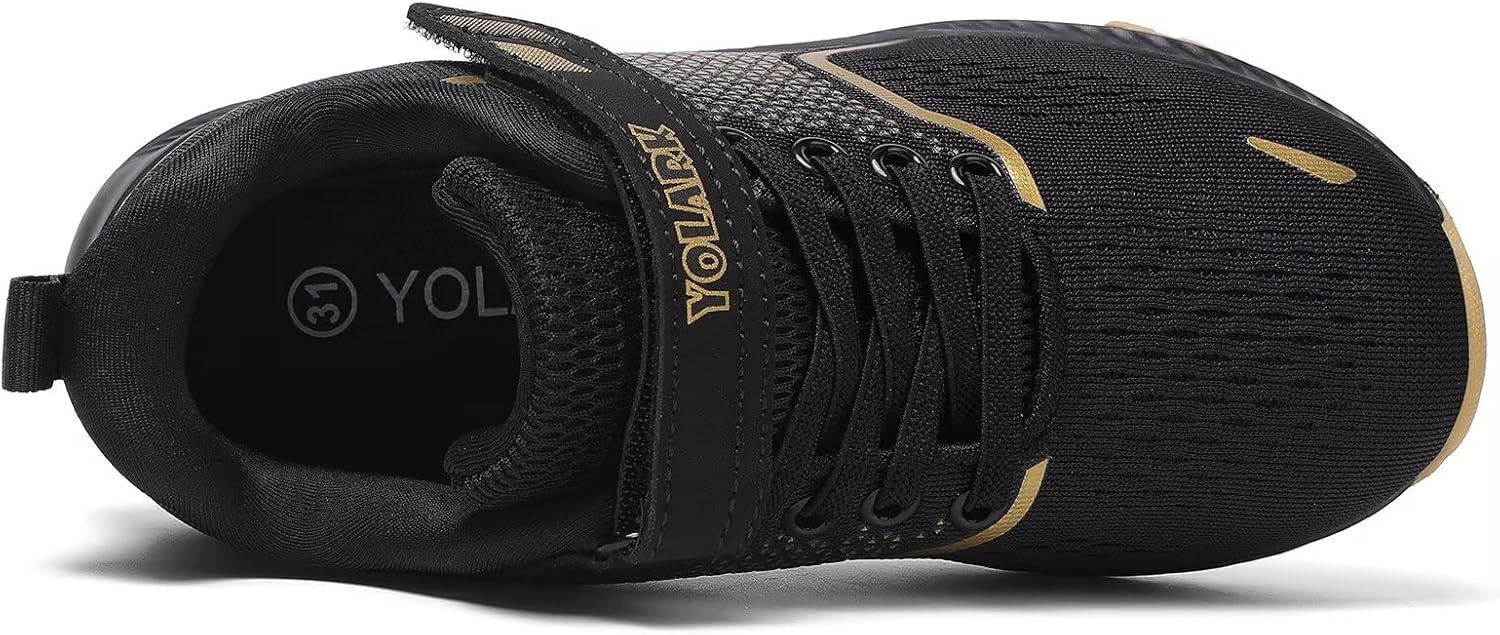 Kids Sneakers for Boys Girls Running Tennis Shoes Non-Slip Fashion Lightweight Breathable Sport Athletic - Image 4