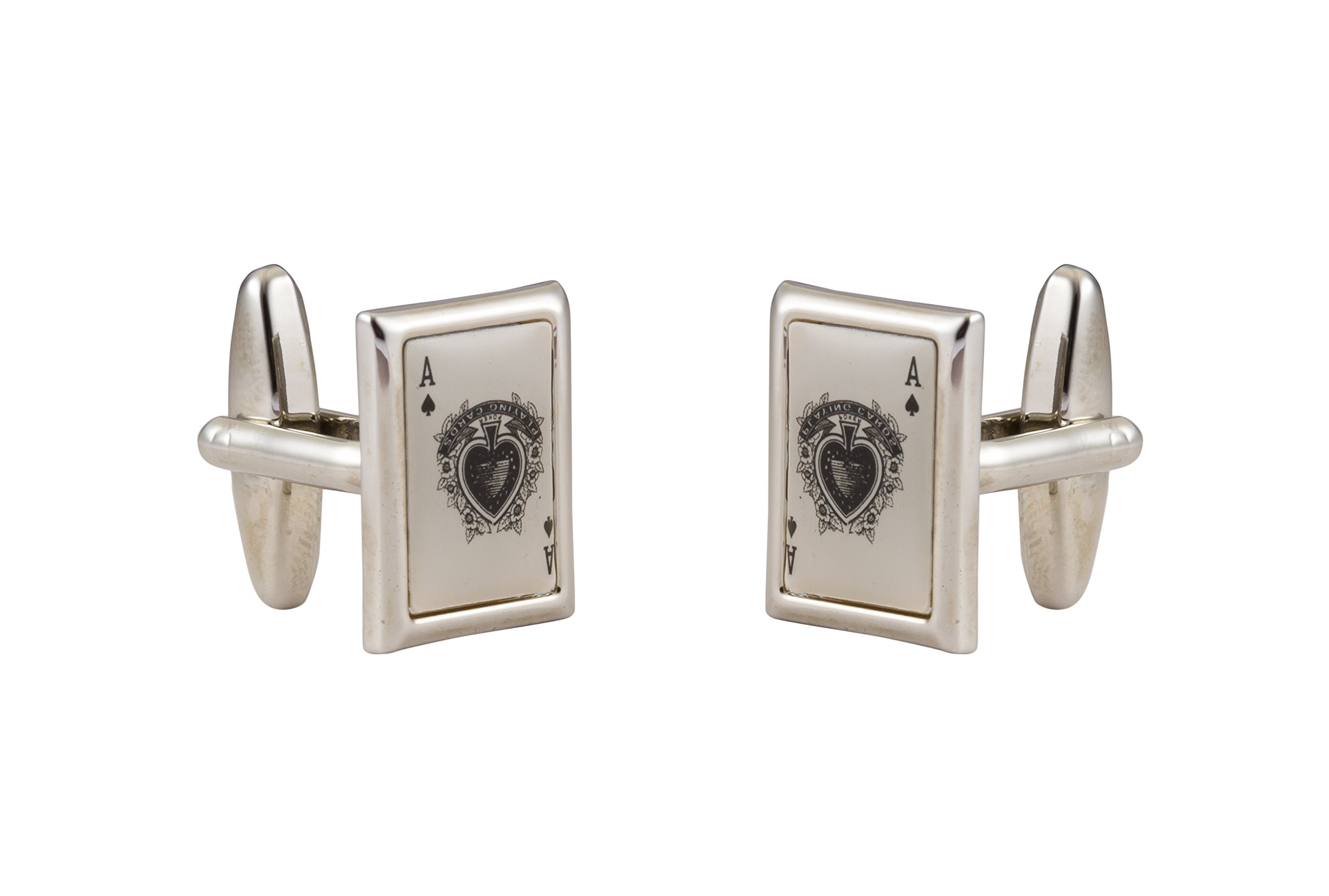 Knighthood Ace of Spade Cufflinks for Men (B071FHB2K1) Amazon Price History, Amazon Price Tracker