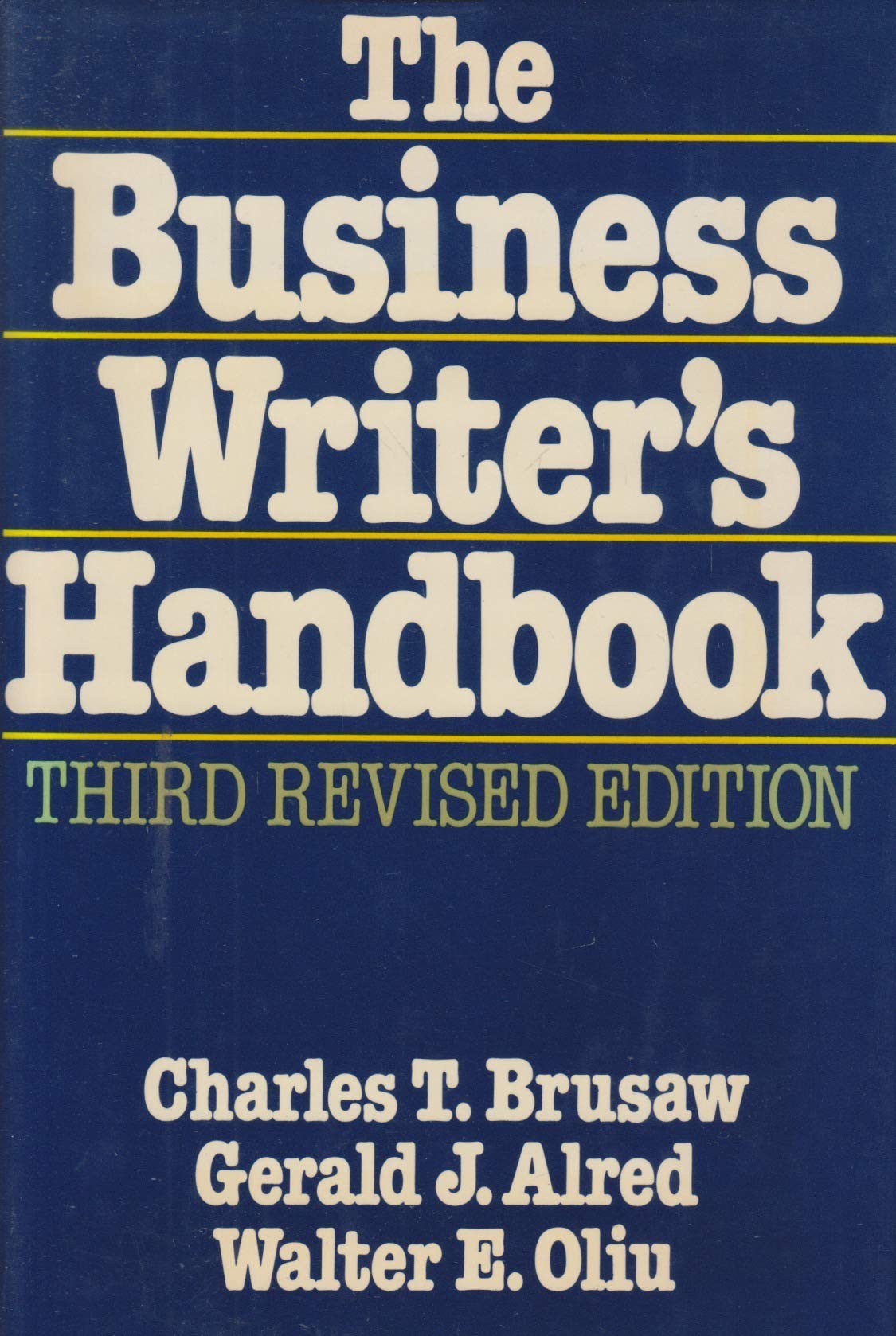 The business writer's handbook