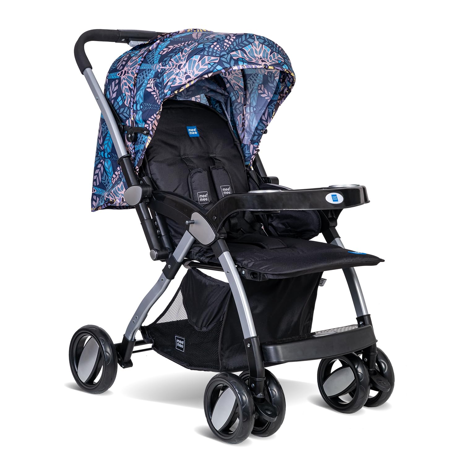 Mee Mee Dream Star Pram: Lightweight & Easy to Fold -23