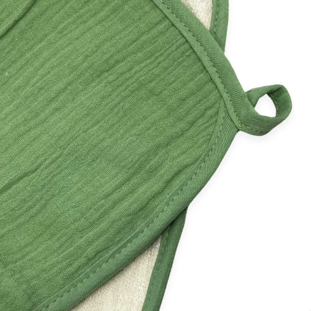Lingettes bébé (Set) - Vert