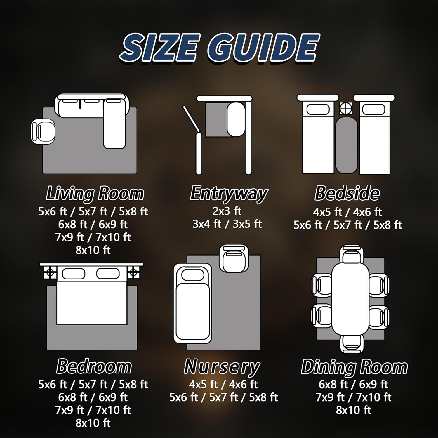 Viking Rugs for Bedroom - 7x9 Area Rug, Celtic Knot Home Decor, Mystical Medieval Living Room Rug, Norse Mythology Washable Rugs for Bedroom, Occult Nordic Carpet, Celtic Gifts for Women