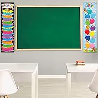 Vista 6 de Tabla de pósteres de feliz cumpleaños, decoración de tablón de anuncios de cumpleaños, recortes para calendarios, tablones de anuncios, aulas