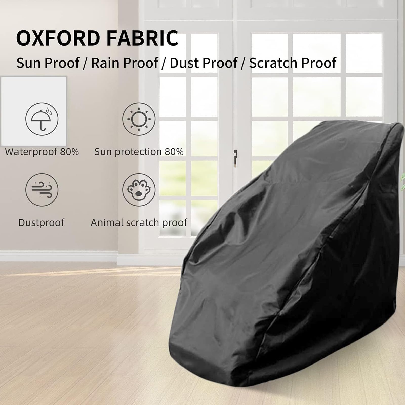Coprisedia in tessuto Oxford antipolvere, antigraffio
