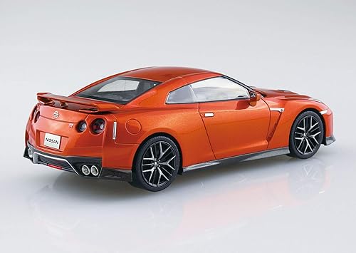 Miniatura 2 de Aoshima Escala 132 GT-R, Ultimate Shiny Orange - Kit de construcción de modelos de plástico # 56387