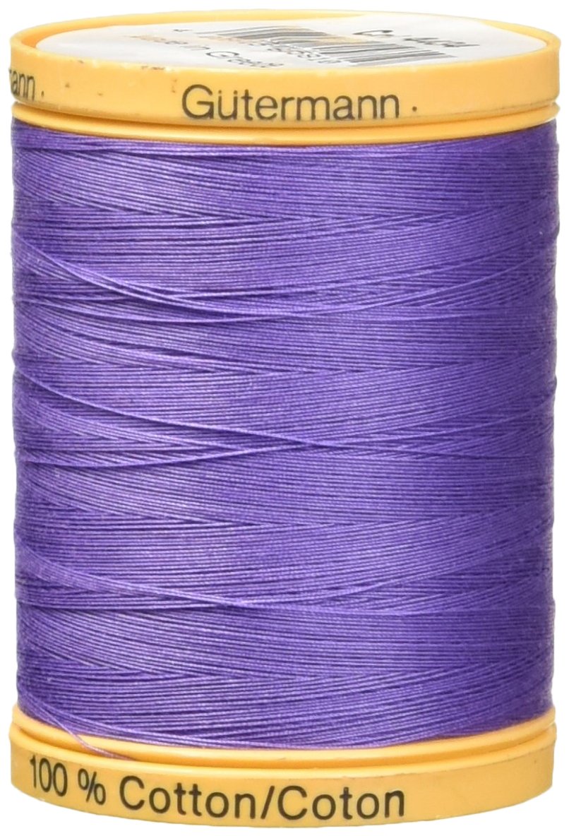 Gutermann Natural Cotton Thread Solids 876 Yards-Grape