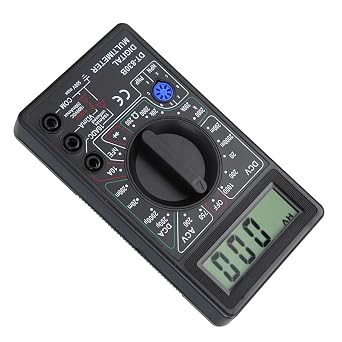 -830B Portable LCD Digital Multimeter with Large Screen Display Design for Automotive Home Appliances Laboratory Use