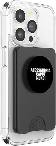 Miniatura 4 de Alessandria Caput Mundi Città Simpatica Uomo Donna Bambino PopSockets PopWallet for MagSafe