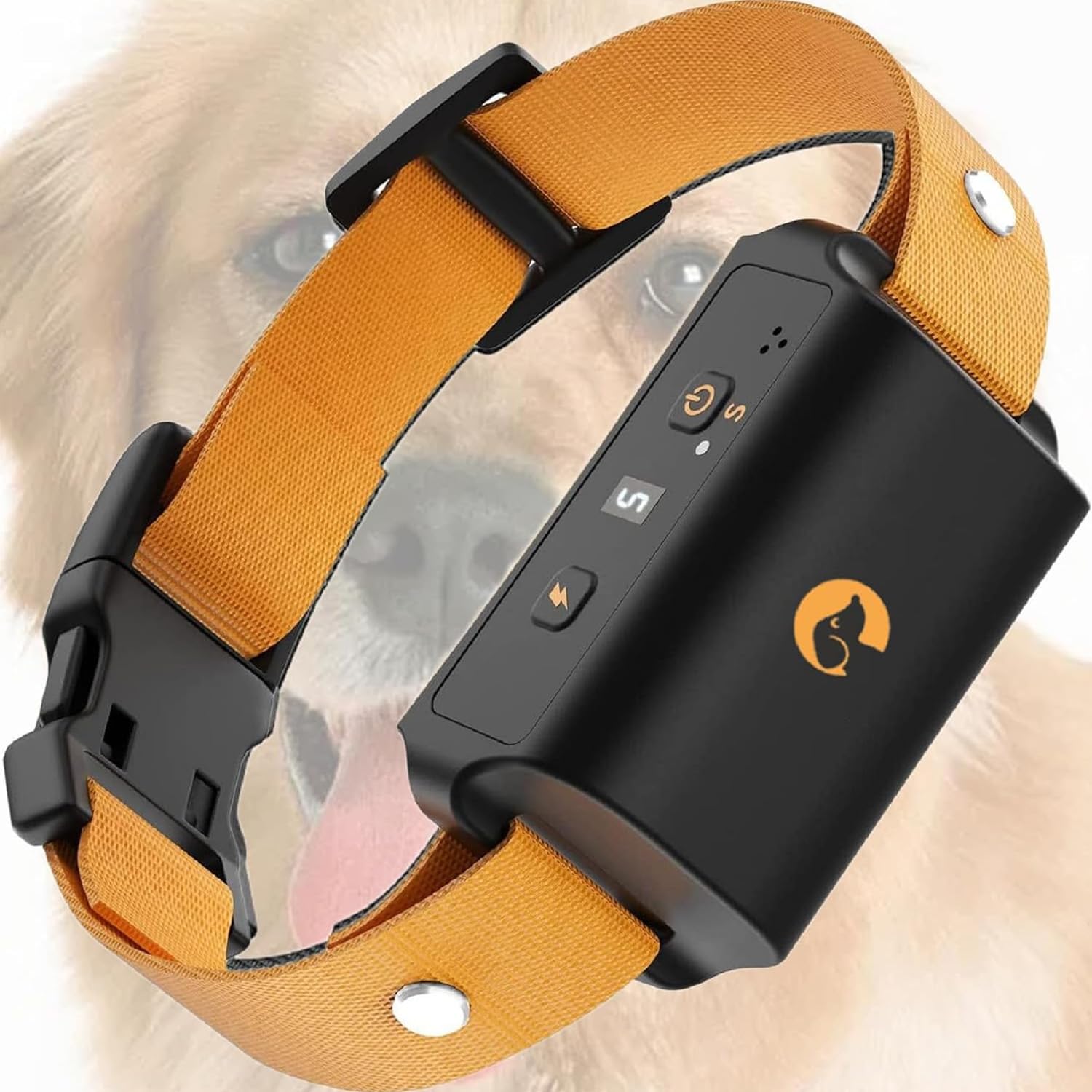 DJXIK Bark Collar for Dogs, Anti Barking Training Collar with 3 Adjustable Sensitivity and 7 Intensity Beep Vibration for Small Medium Large Dogs