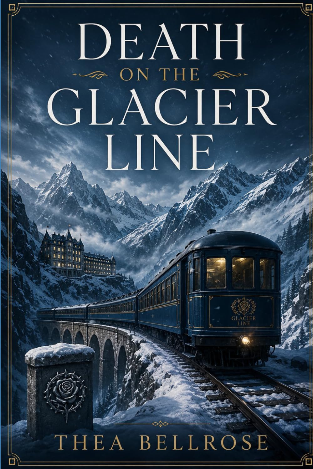 Death on the Glacier Line: A Snowbound Alpine Murder Mystery Where a Skier Is Found Dead and Every Guest Has a Secret Worth Killing For (The Blackthorn Hollow Mysteries)