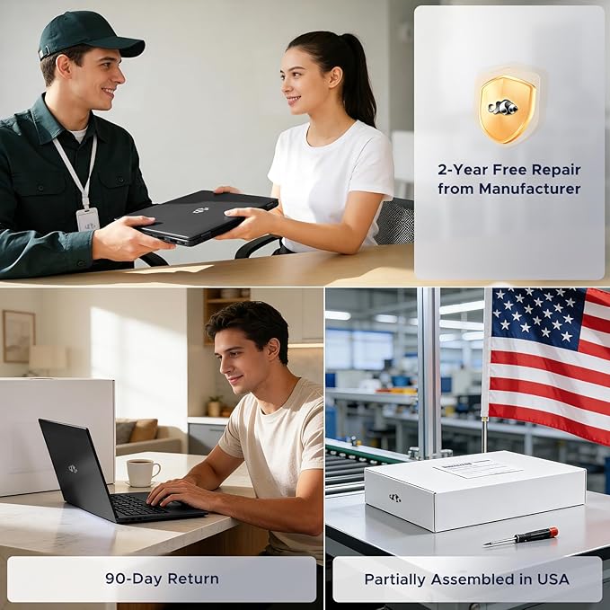 Laptop NIMO 15.6" IPS FHD, Ryzen 7 Pro 6850U, 32GB RAM, 1TB SSD miniatura 10