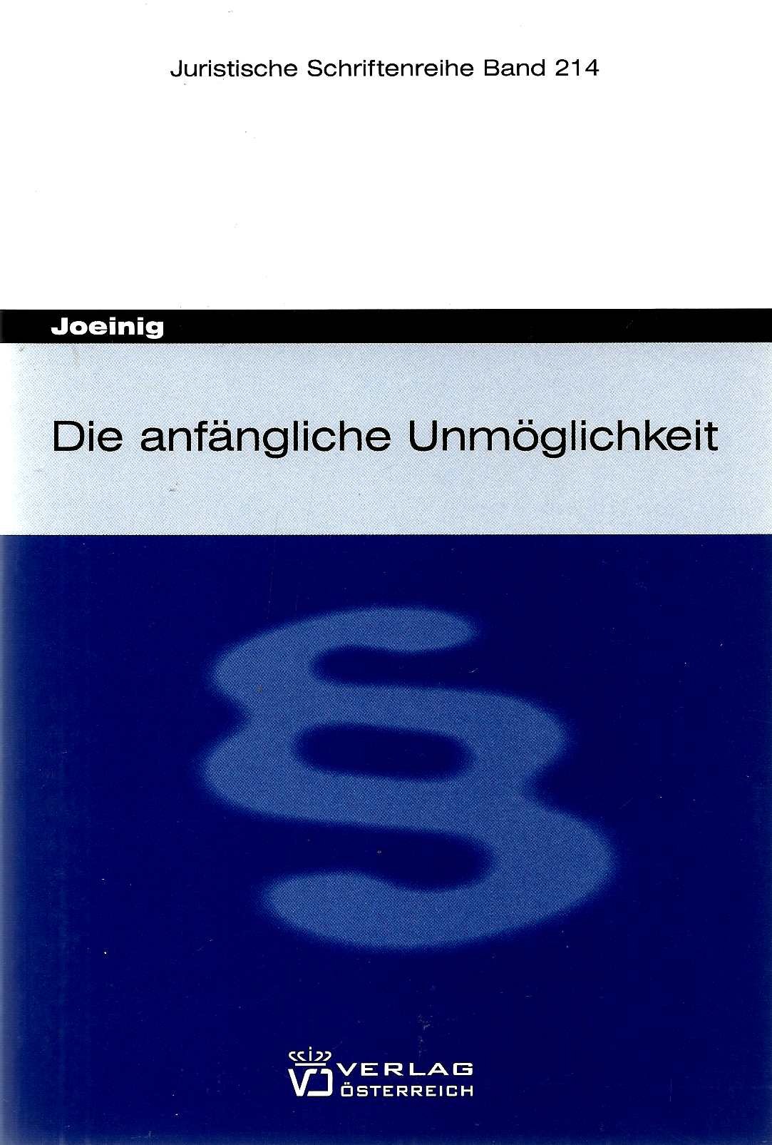 Die anfängliche Unmöglichkeit