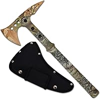 Vista 1 de Snake Eye Tactical Hacha de lanzamiento Tomahawk - Hacha táctica con funda y hacha de lanzamiento de competencia (camuflaje)