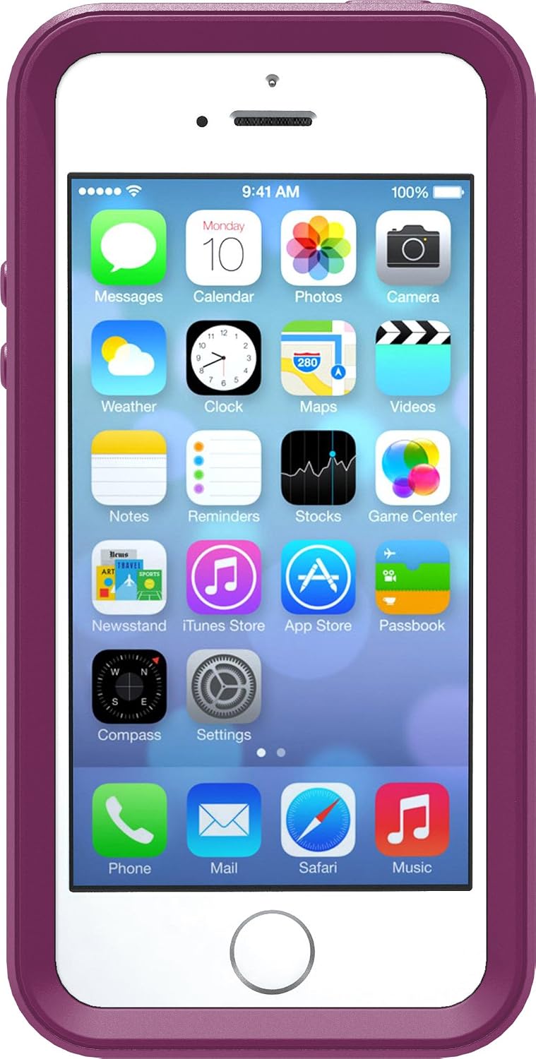 OtterBox [Prefix Series] Apple iPhone 5 & iPhone 5S Case - Retail Packaging Protective Case for iPhone - Burst (Discontinued by Manufacturer)