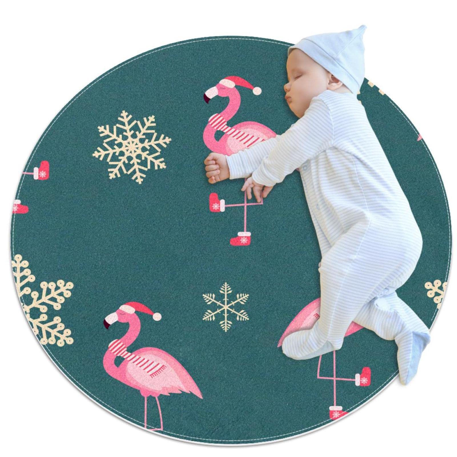 Tapis de salle de bain avec chapeau de Père Noël pour la magie de l'enfance