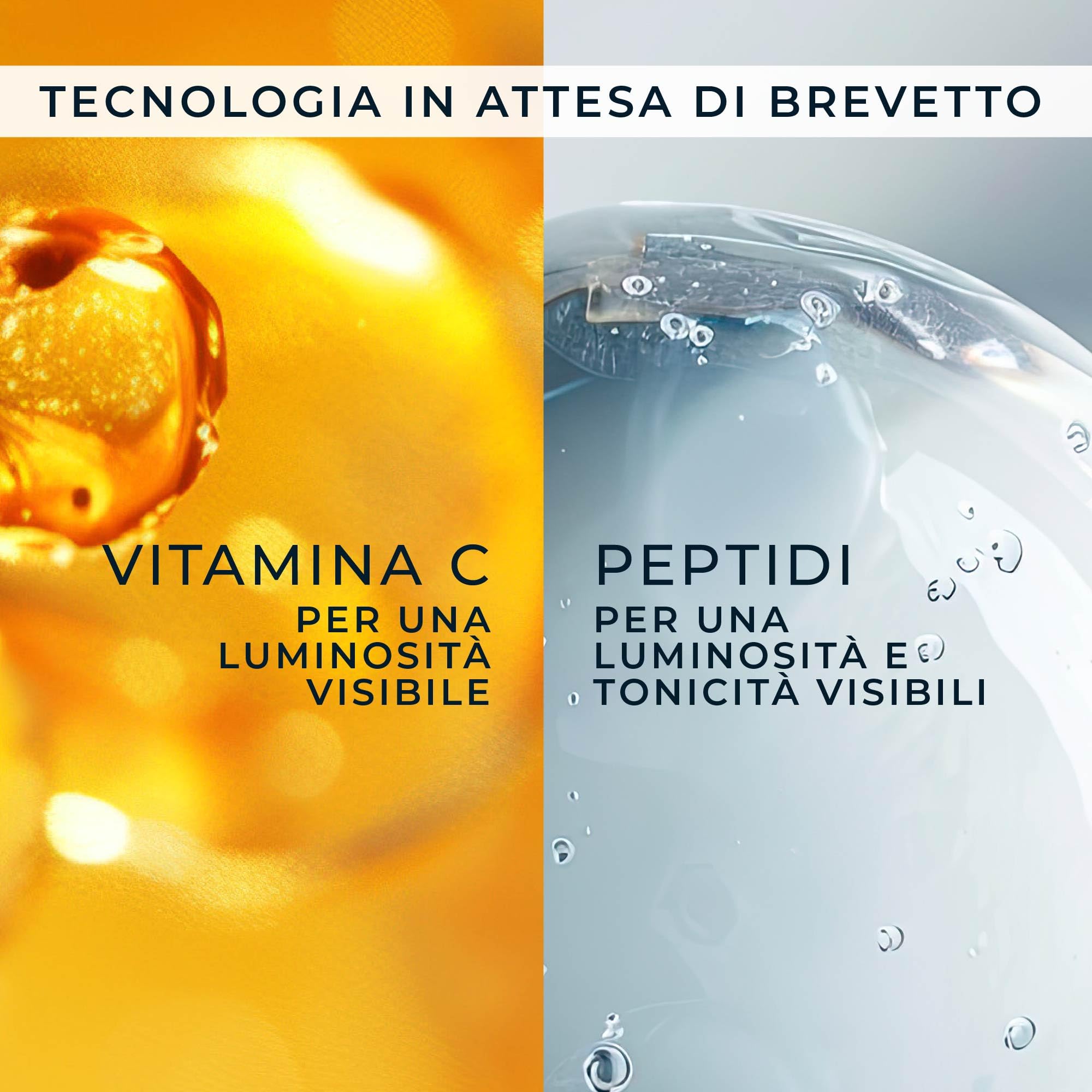 RoC - Multi Correxion Revive + Glow Siero Quotidiano Vitamina C - Anti Rughe e Invecchiamento - Crema Idratante Rassodante - 30ml