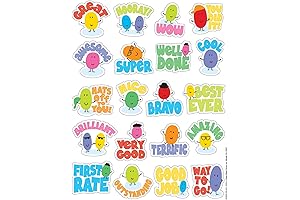 Eureka Jelly Beans Stickers, Scented for Camp