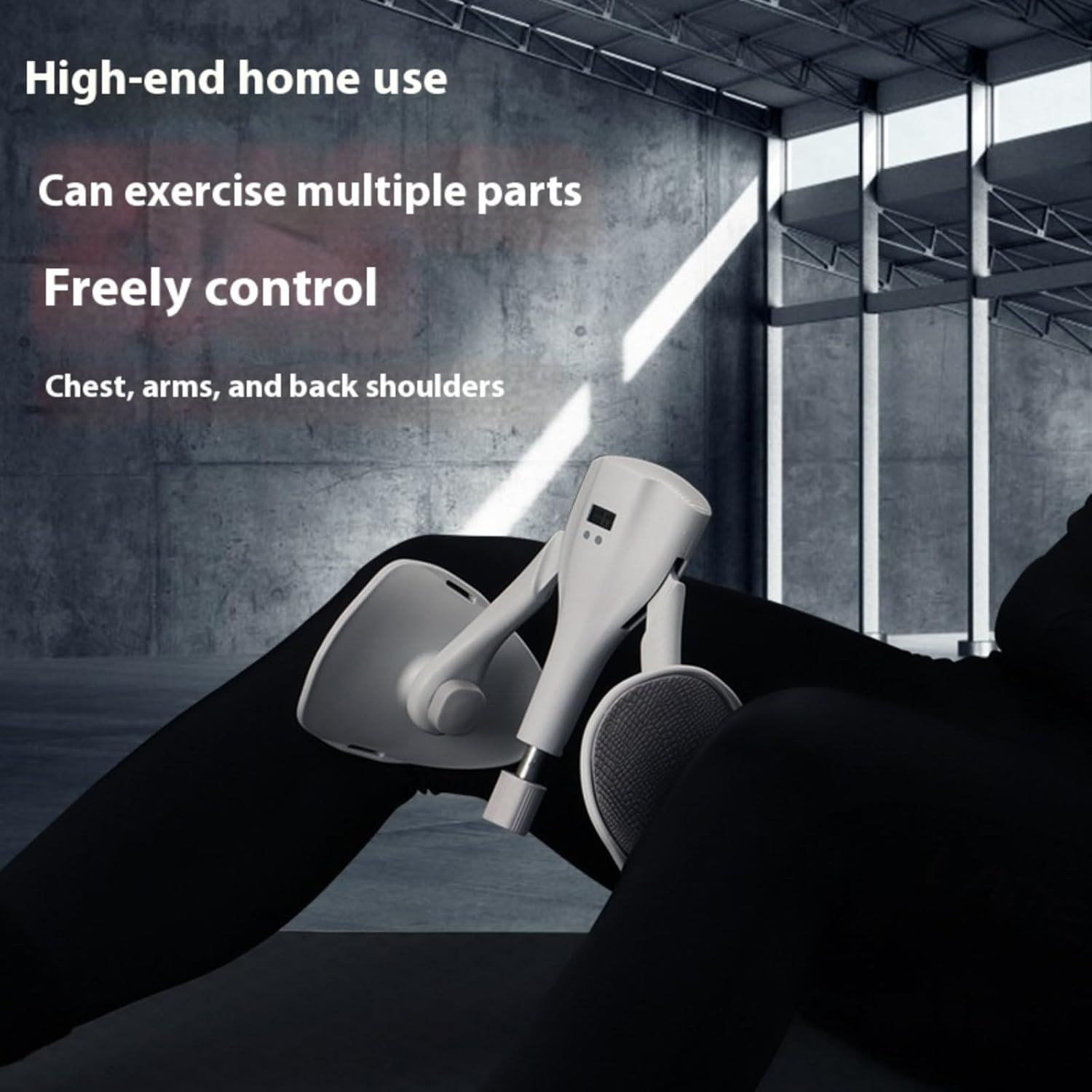 Adjustable Thigh Muscle Exerciser Pelvic Floor Trainer with Counter Thigh Exercise Machine for Women Men Pelvic Floor Trainer with Counter