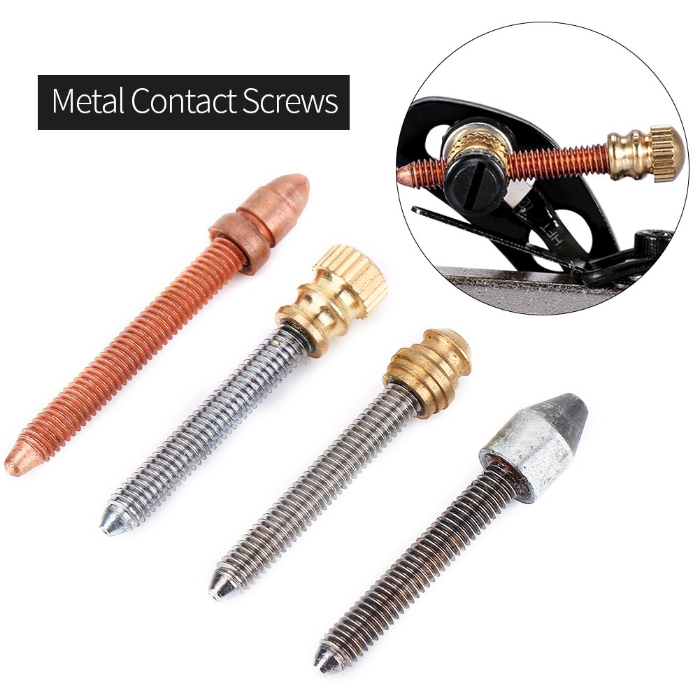 4Pcs/set Metal Contact Screws,Tattoo Machine Front Binding Post Parts Accessories Tattoo Supplies Parts : Beauty & Personal Care
