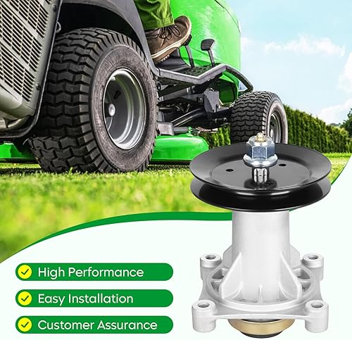 Miniatura 15 de Youxmoto 2 unidades de husillo 187292 192870 apto para AYP, apto para Husqvarna 532187292 539112057 587125401 587253301 587819701, para cubierta