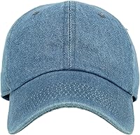 Vista 110 de KBETHOS® Gorra de béisbol de algodón ajustable de algodón con corona baja clásica Pigmento rojo teñido