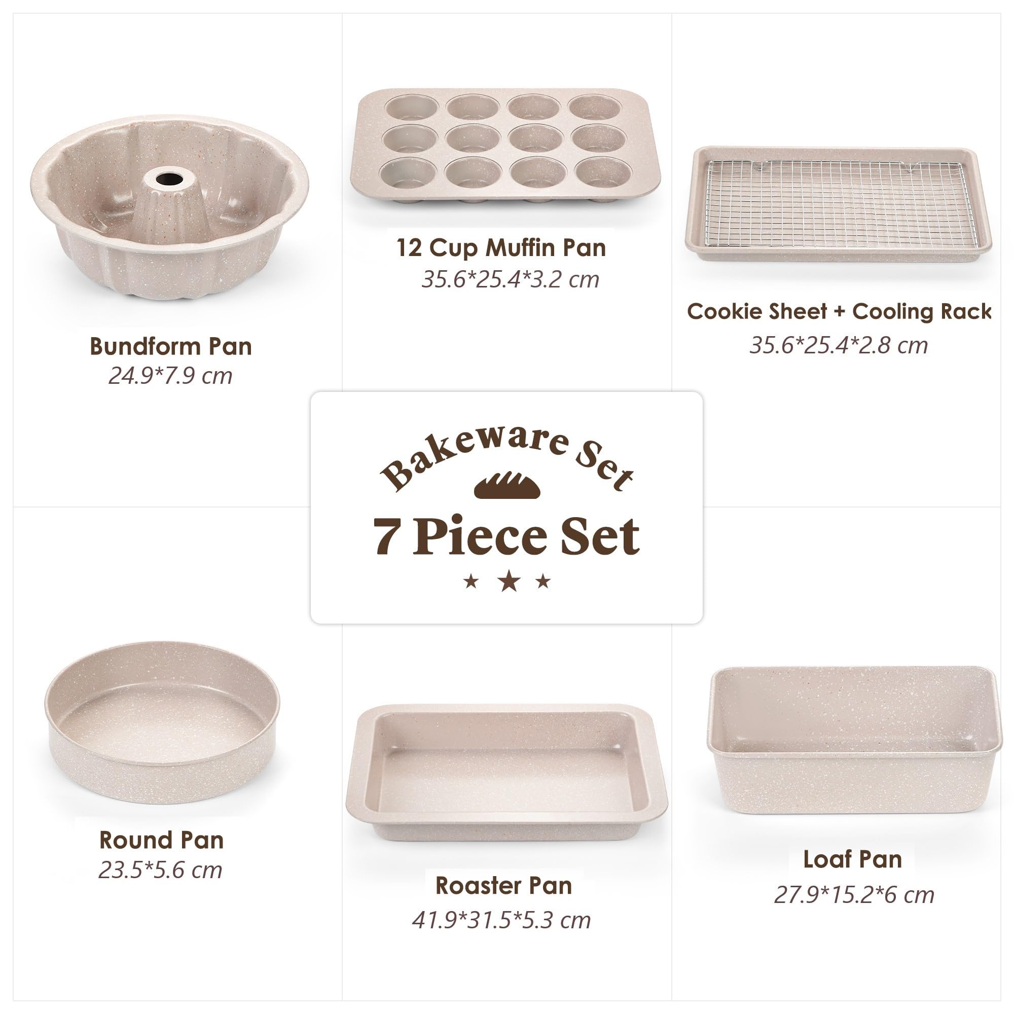 Moule Gâteau Lune Traditionnel Moule à Mooncake Pamtns - 7 Pièces Avec Motifs Fleur - ABS Alimentaire - Pour Pâtisserie Maison Presse Biscuits Forme Fleur