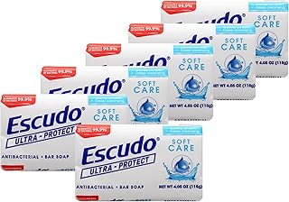 Jabón en barra de cuidado suave, 4.05 onzas, ...