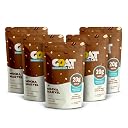 GOAT Life High Protein Overnight Oats Mocha Marvel 375g Pack of 5 20g Protein Oats | High Fibre | Nutrient Rich | No Sugar | Supports Weight Management & Muscle Recovery | Instant Breakfast gallery image