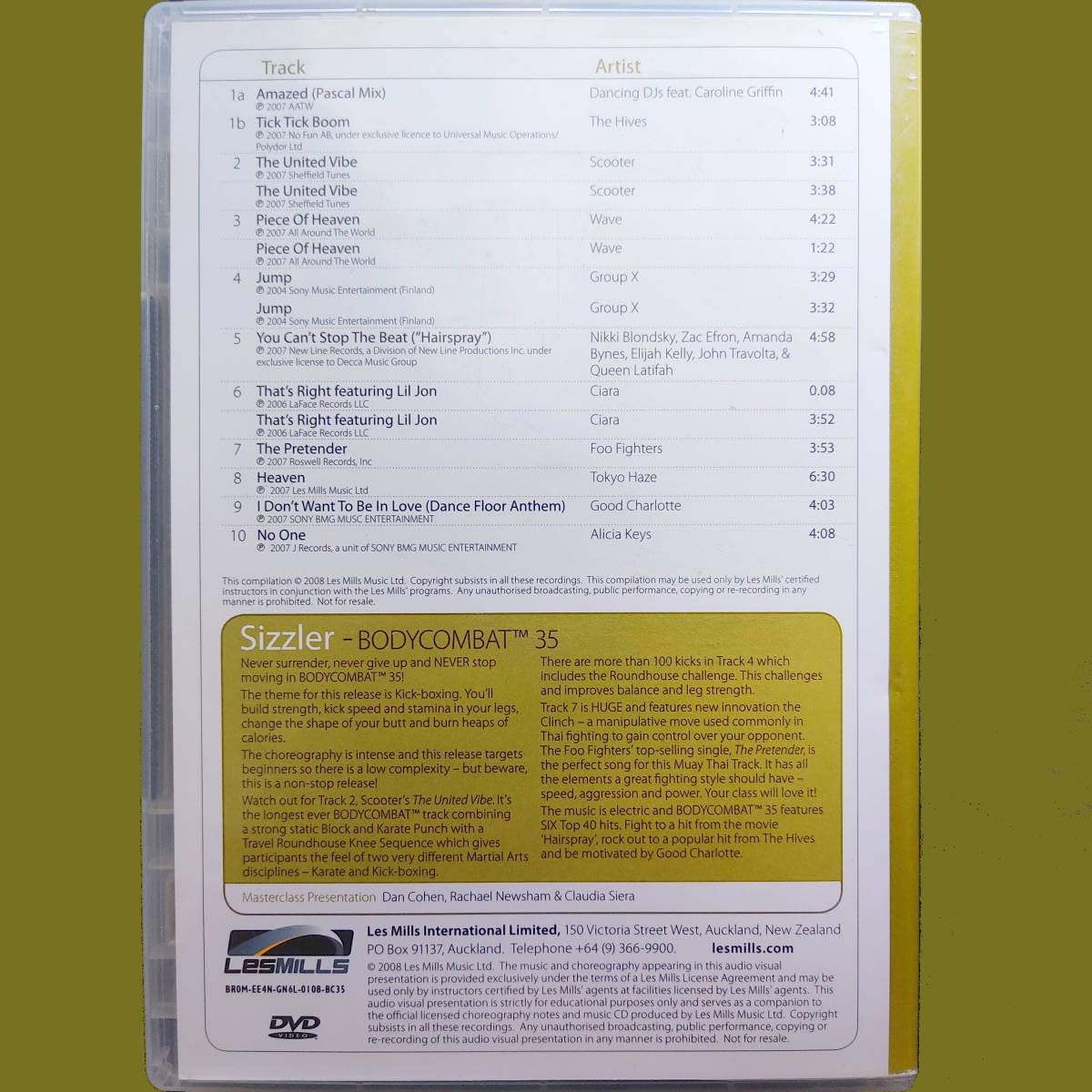 Amazon.co.jp: ボディコンバット 35 CD DVD LESMILLS BODYCOMBAT