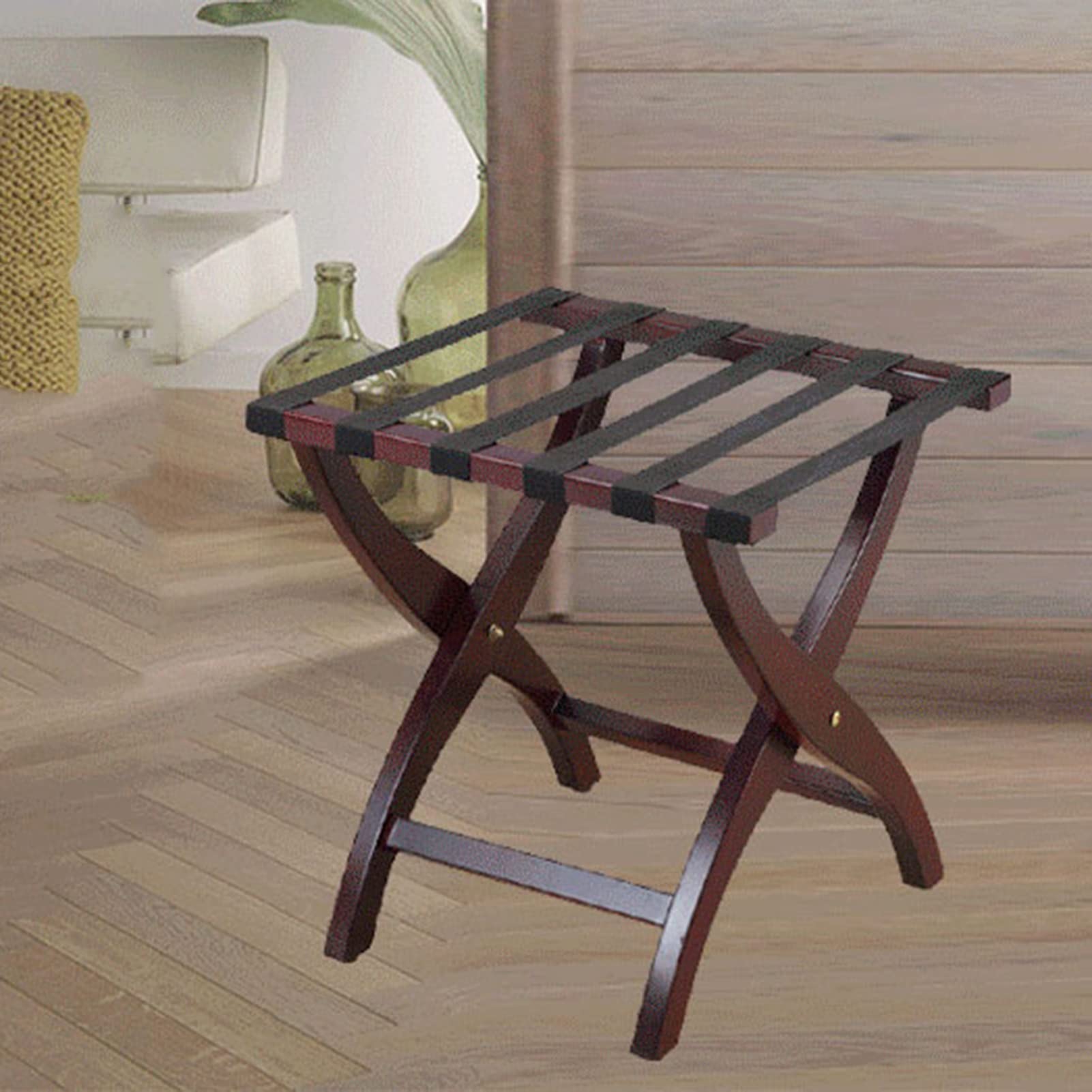 Portavaligie Pieghevole Da 1/2/5 Pezzi, Portavaligie Pieghevole, Ripiano Per Piatti Da Portata, Supporto Per Borsa Da Viaggio, Per Camera Degli Ospiti, Hotel, Forniture Per Camera Da Letto, 60 X 40 X