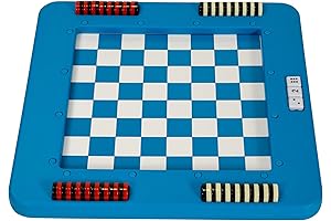 Swim Central Floating Chess and Checkers Swimming Pool Board