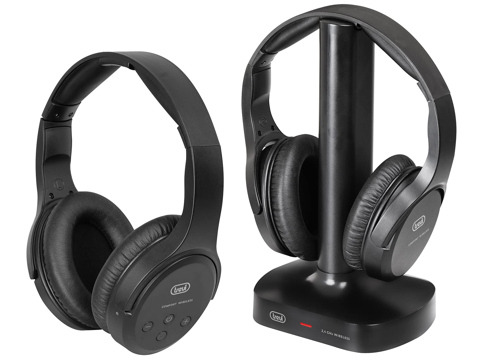 Trevi Black Wireless Headphones Frs 1580 Tw