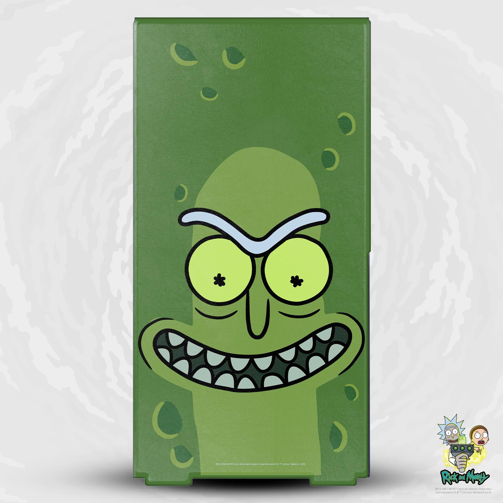 Head Case Designs Offizielle Rick And Morty Essiggurke Rick Grafiken Spielekonsolen Wickeln kompatibel mit Xbox Series X