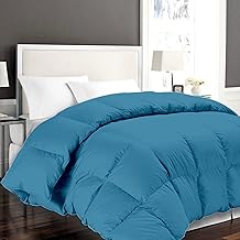 HOMEROKK Duvet 220 x 240 cm Blue 450 g/m² Soft Microfibre – Premium Quality – (Double Bed)
