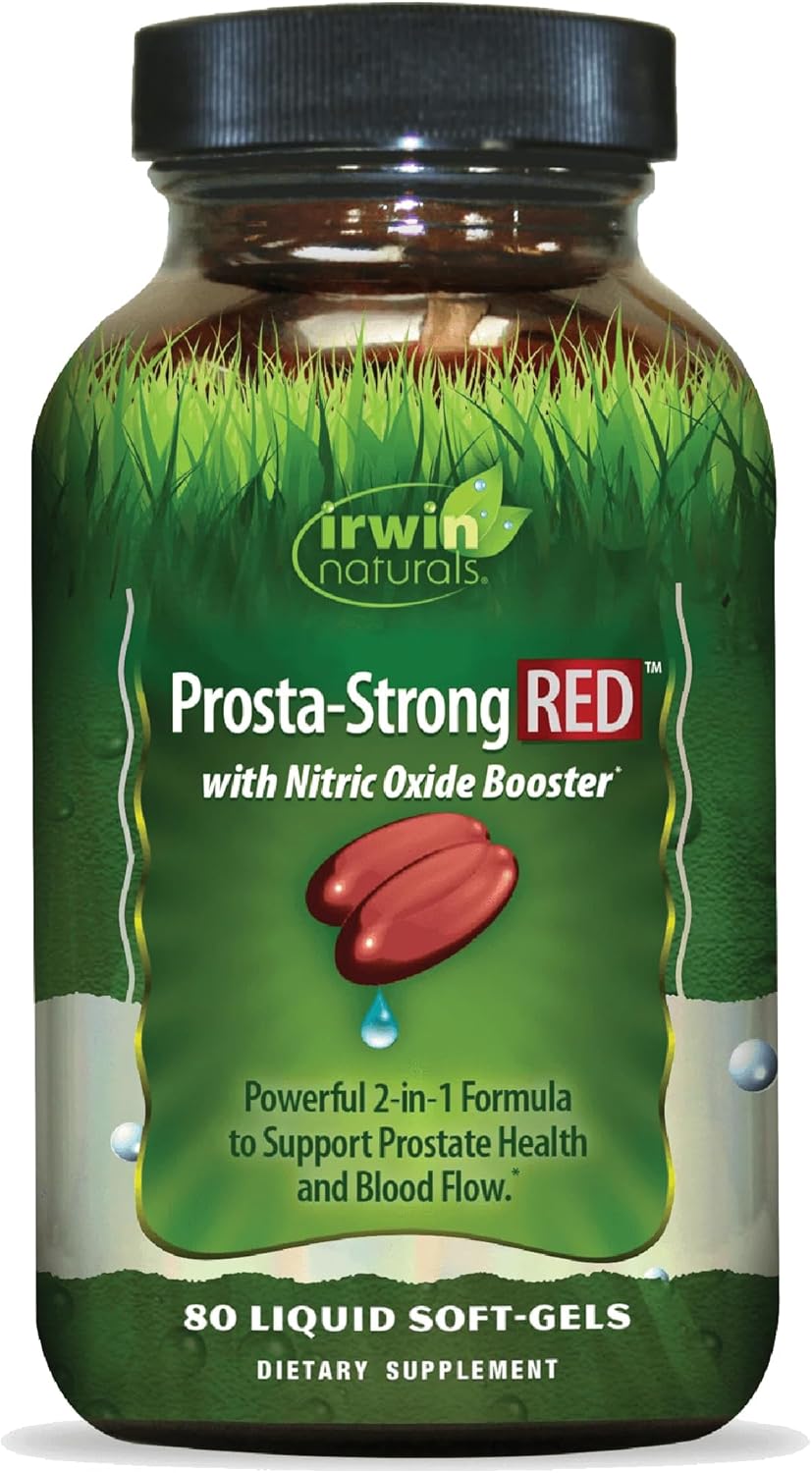 Amazon.com: Irwin Naturals Prosta-Strong RED con potenciadores de óxido ...