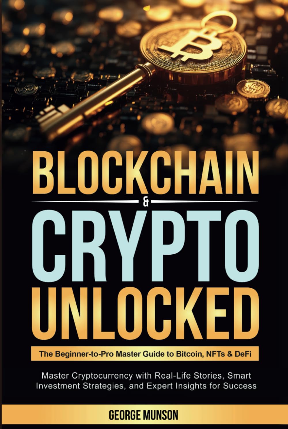 Blockchain & Crypto Unlocked: The Beginner-to-Pro Master Guide to Bitcoin, NFTs & DeFi Master Cryptocurrency with Real-Life Stories, Smart Investment Strategies, and Expert Insights for Success