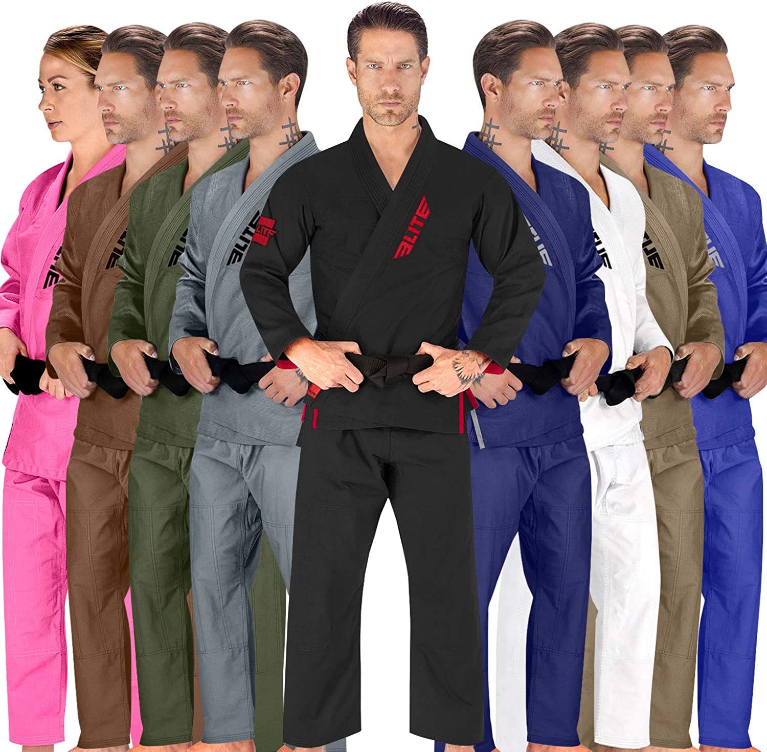 Buy 2022 BJJ GI for Men IBJJF Kimono BJJ Jiu Jitsu GI W/Preshrunk