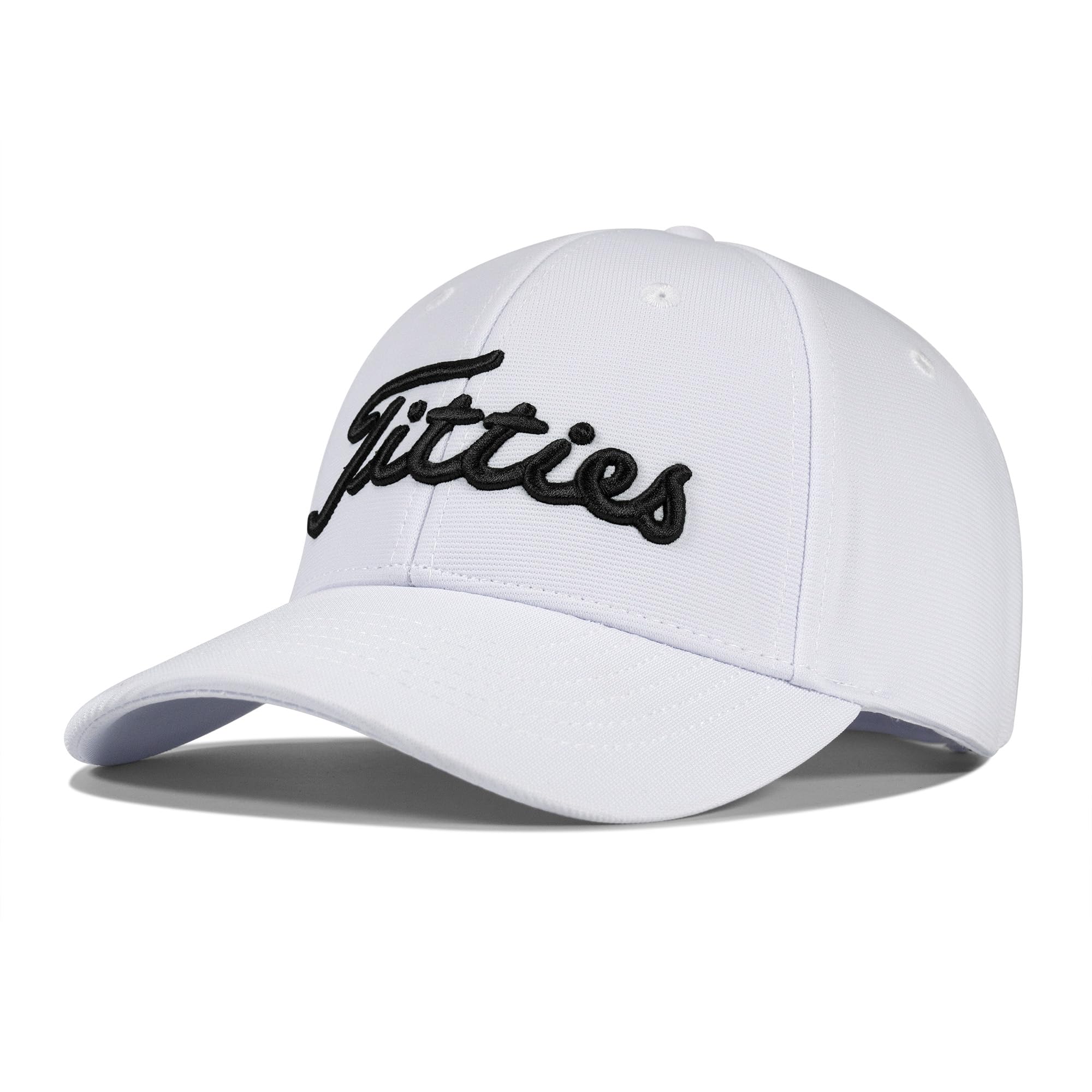 Titties Hat Tittiess Golf Hats for Men Women,Funny Tittes Hat, Titliest Cap, White and Black