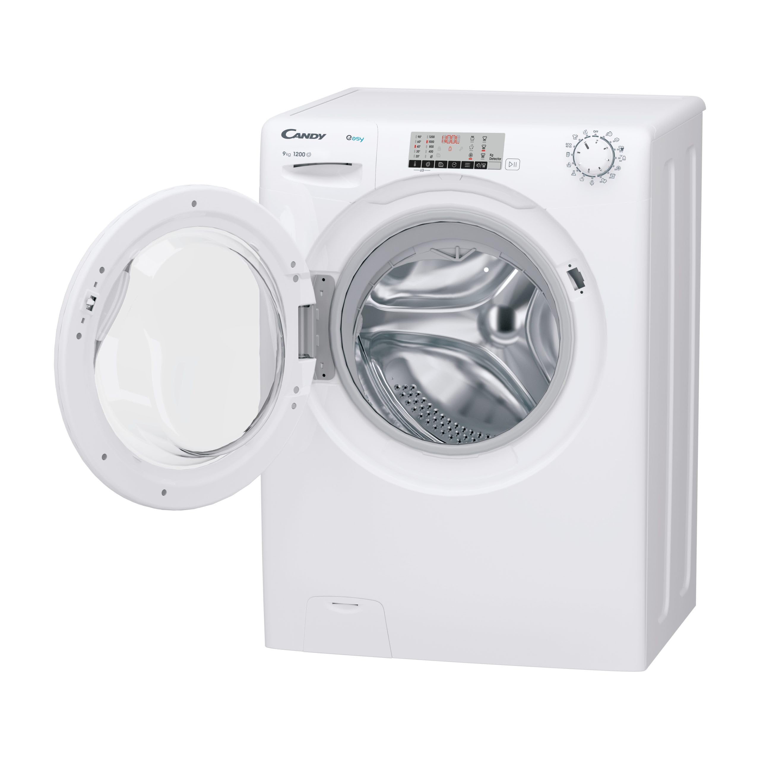 EY294DWM5/1-S - Lavatrice 9kg, 1200 giri, Libera Installazione, Carica Frontale, Classe energetica A
